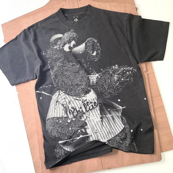 Other - Phanatic Bleached T Shirt Faded Black Cotton Unisex Tee